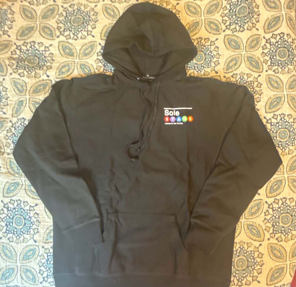 Solestage NYC Lafayette St. MTA Logo Hoodie 2XL